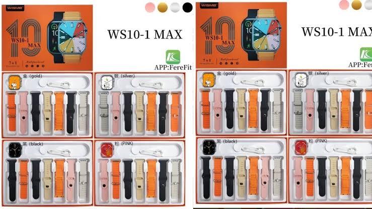 WISME WS10 1 MAX SMART WATCH