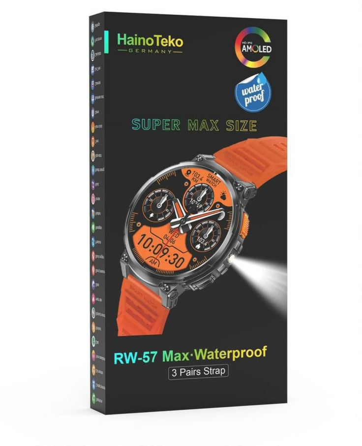 RW 57 Max Waterproof Smartwatch