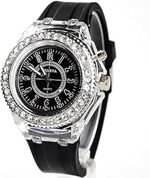 Quartz Backlight LED Watches Waterproo Women's Watch