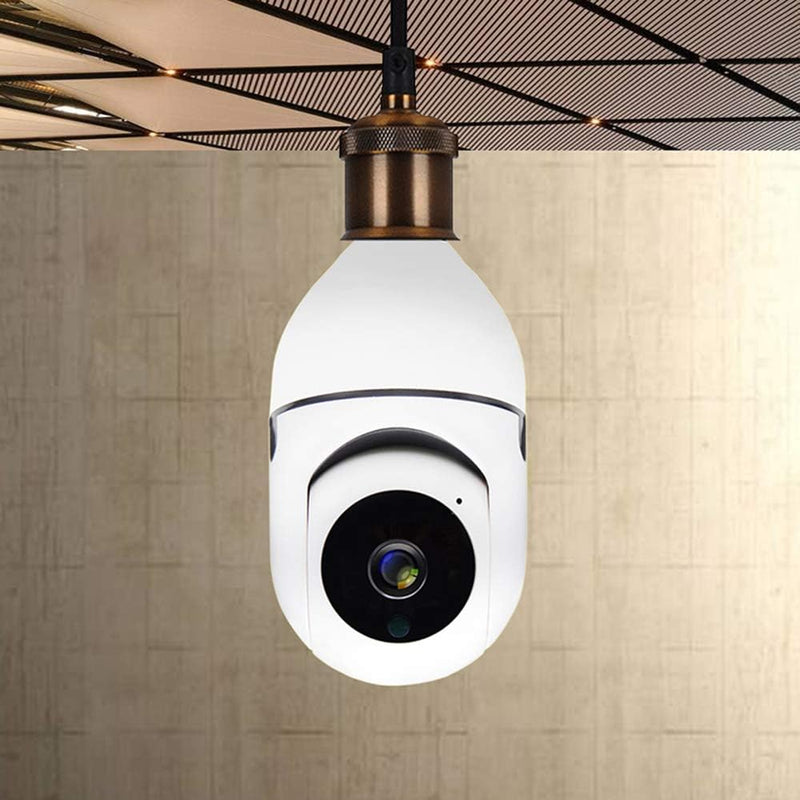 Bulb Indoor PTZ Wifi IP Camera