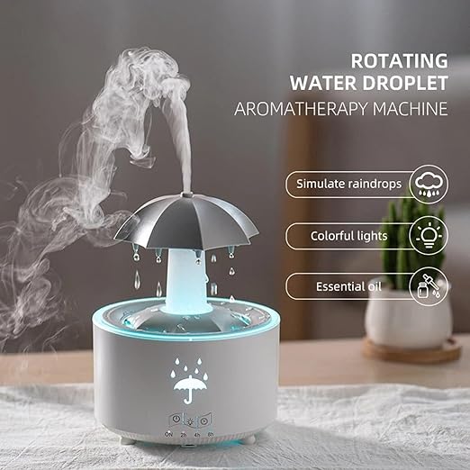 v88 Umbrella Humidifier with Rain Effect