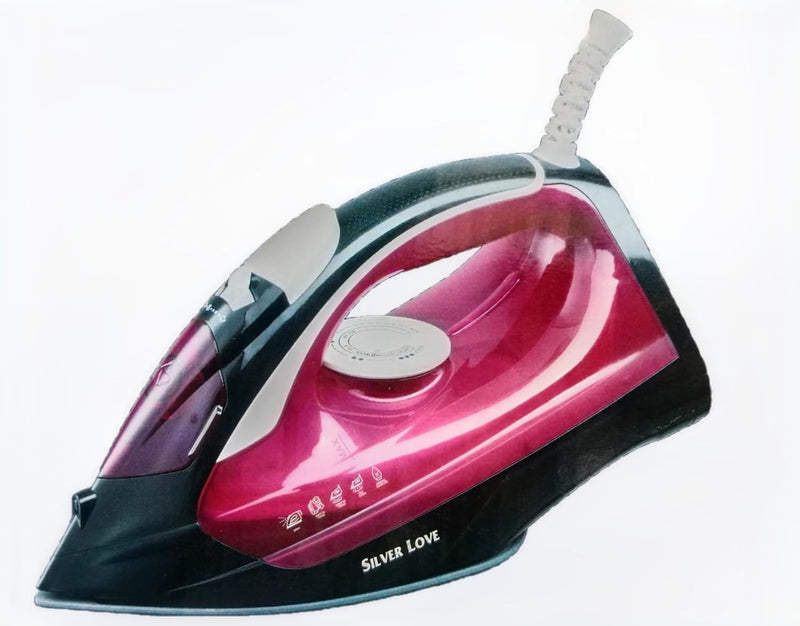 SILVER LOVE STEAM IRON