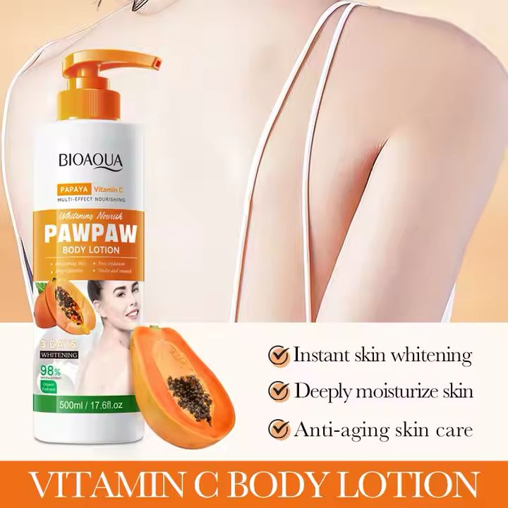 BIOAQUA organic vitamin c body whitening hand & body lotion