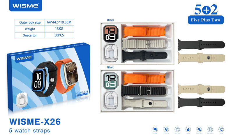 Wisme X26 5 Watch Straps