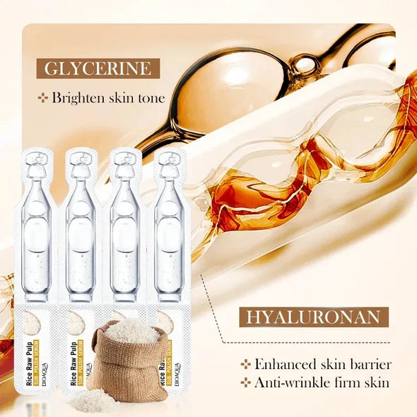 Biaoqua Rice Raw Pulp Sub-Ploish Hyaluronic Acid Serum