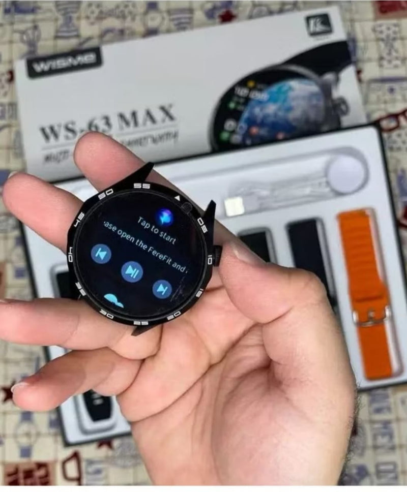 Wisme WS-63 Max Smartwatch AMOLED Display